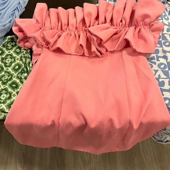 DO + BE RUFFLE DRESS - Picture 2 of 2